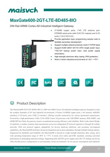 MaxGate600-2GT-LTE-8D485-8IO