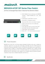 MIEN2024-4F/8F/16F SeriesFiberSwitch