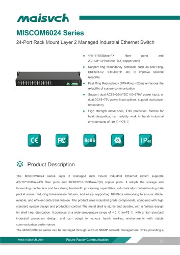 MISCOM6024 Series