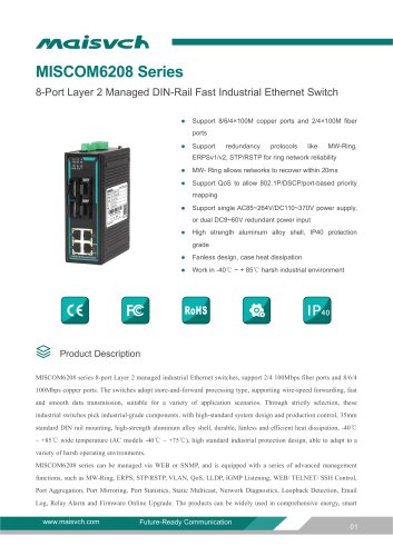 MISCOM6208 Series