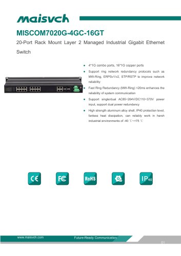 MISCOM7020G-4GC-16GT