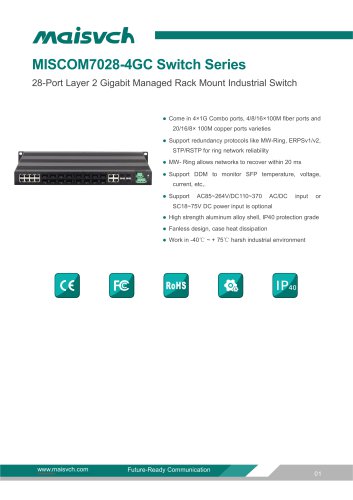 MISCOM7028-4GC SwitchSeries