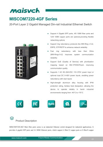MISCOM7220-4GF Series