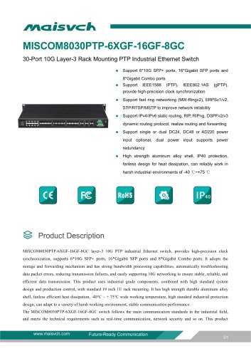 MISCOM8030PTP-6XGF-16GF-8GC