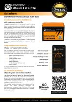 LIONTRON LiFePO4 Smart BMS 25.6V 40Ah