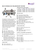 BL511 Hydraulic Deadweight Tester