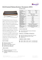 BL618 Standard Platinum Resistance Thermometer