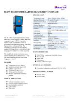 BL679 High Temperature Black Body Furnace