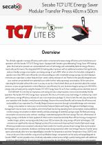 Secabo TC7 LITE Energy Saver Modular Transfer Press 40cm x 50cm