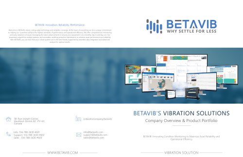 BETAVIB'S VIBRATION SOLUTIONS