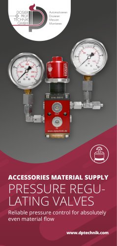 PRESSURE REGULATING VALVES