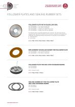 REPLACEMENT VULKOLLAN GASKET FOR FOLLOWER PLATE