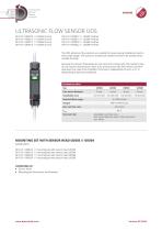 ULTRASONIC FLOW SENSOR UDS