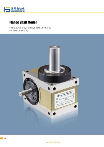 Motor-driven rotary indexing table 45DE