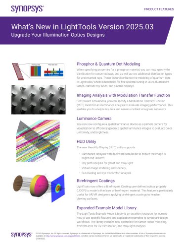 LightTools Version 2025.03