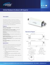 Orbital Wideband Ka-Band LNB Superior