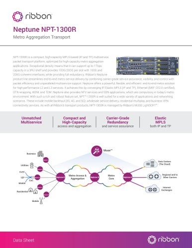 MuseTM Data Sheet Neptune NPT-1300R