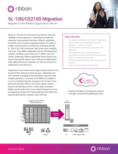 SL-100/CS2100 Migration
