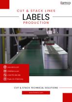 ILAMCO CUT AND STACK LINES FOR LABELS