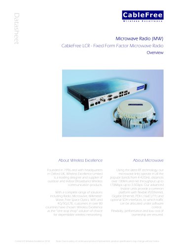 CableFree LCR