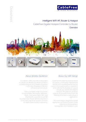 Intelligent WiFi AP, Router & Hotspot