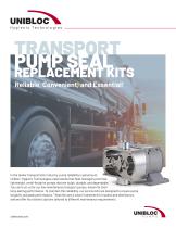 Unibloc® Transport Pump Seal Kits