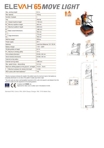 65 MOVE LIGHT