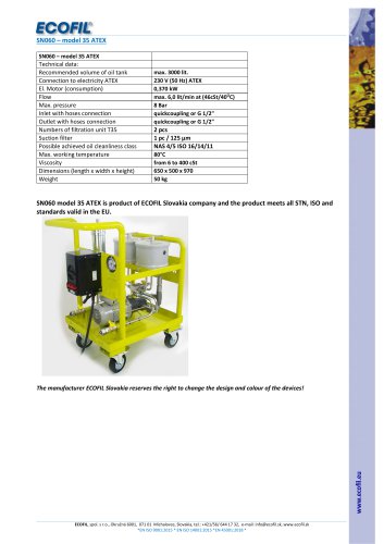 SN060 – model 35 ATEX