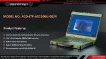 Key Technology Rugged Laptop RGD-LTP-AX1506U-0024