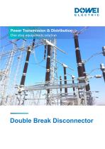 Dowei Electric Double Break Disconnector GW7