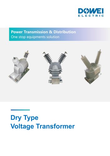 Dowei Electric Dry Type Voltage Transformer JDZ-12,JDZ-24,JDZ-36
