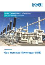 Dowei Electric Gas Insulated Switchgear (GIS) ZF23-72.5,ZF23-126,ZF23-145