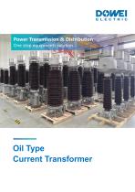 Dowei Electric Oil Type Current Transformer LVB1-36,LVB1-72.5,LVB1-123,LVB1-145,LVB1-245