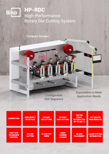 Modular High Precision Converting Machine