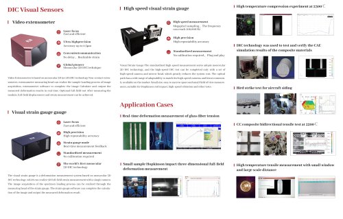 SINOTEST Video Extensometer for Aerospace