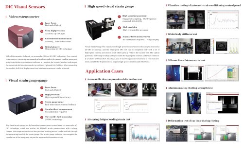 SINOTEST Video Extensometer for Automobile