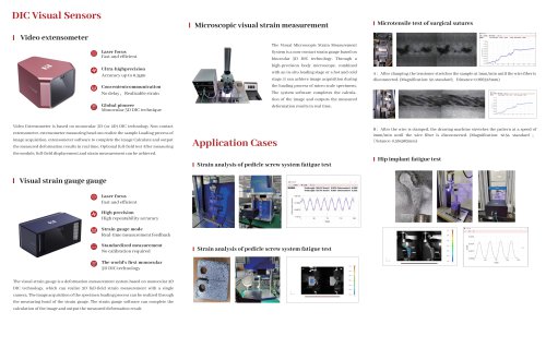 SINOTEST Video Extensometer for Biomedical