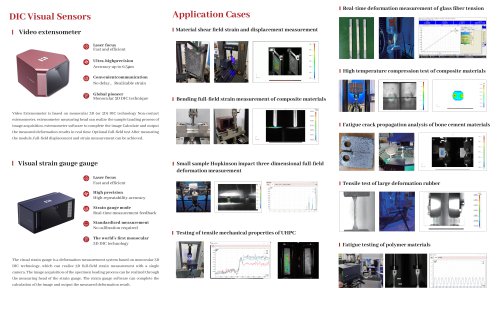 SINOTEST Video Extensometer for Compound Material