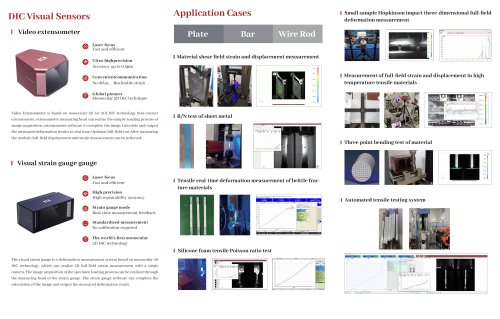 SINOTEST Video Extensometer for Material Science