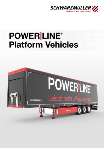 Power Line Platform Vehicles