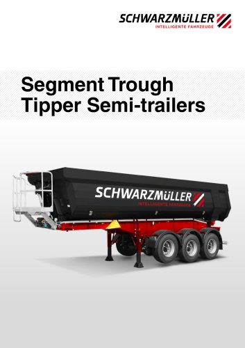 Segment Trough Tipper Semi-trailers
