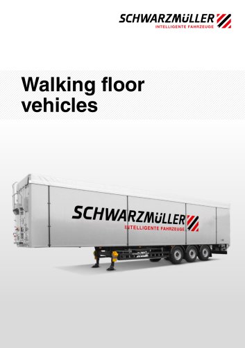 Walking floor vehicles