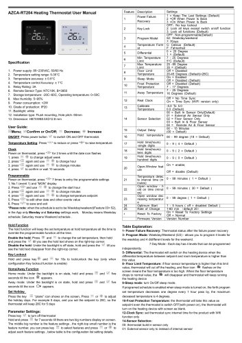 Breeze BC204 Datasheet
