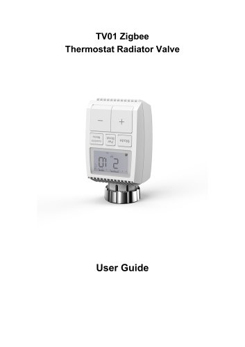 Breeze TV01 Zigbee Control Datasheet