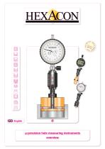precision hole measuring instruments overview