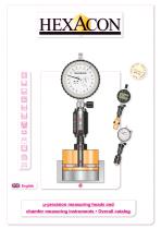 Precision measuring heads and chamfer measuring instruments