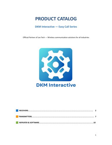 Catalog Products DKM