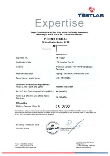 Certificat 1