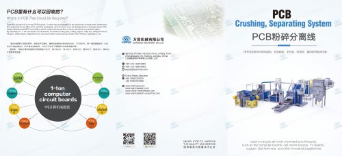 PCB Crushing, Separating System