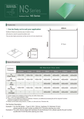 Anti-Vibration Sheet